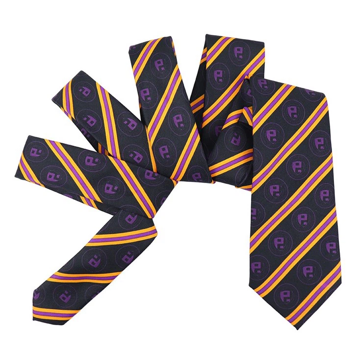 Striped Skinny Tie