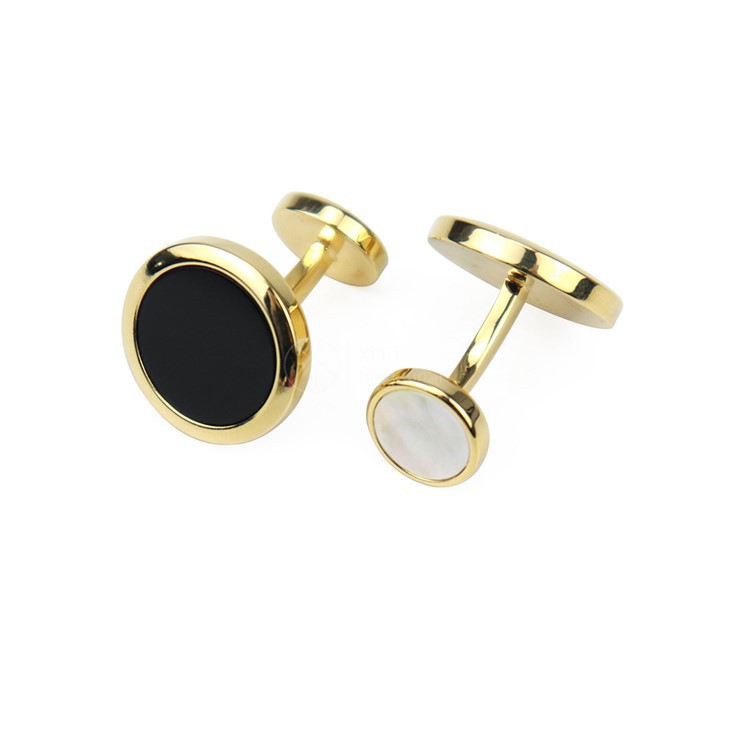 Gold Tuxedo Studs
