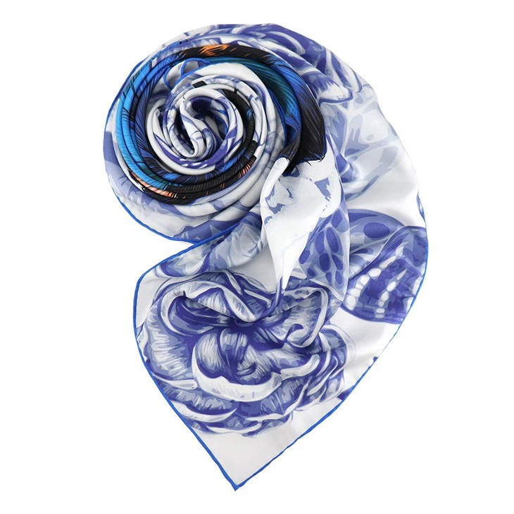Large Square Cotton Scarf