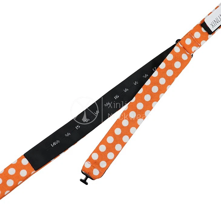 Polka Dot Self Tie Bow Tie