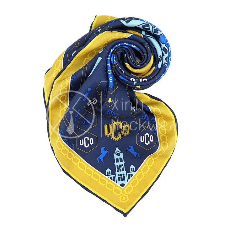 Designer Square Silk Scarves