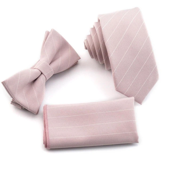 Bow Tie And Pocket Square Set
