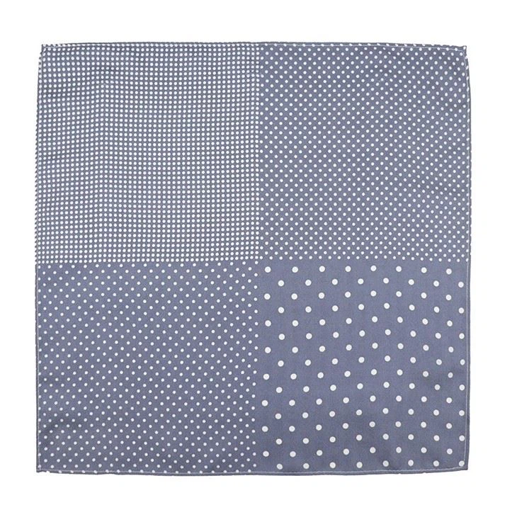 mens polka dot pocket square